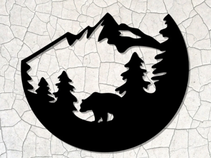 Forest Bear Wall Art - Image 2