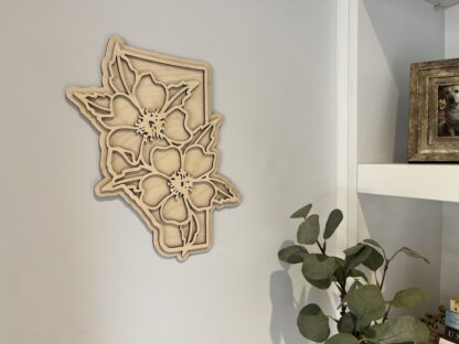 Natural Alberta Wild Rose Wall Art